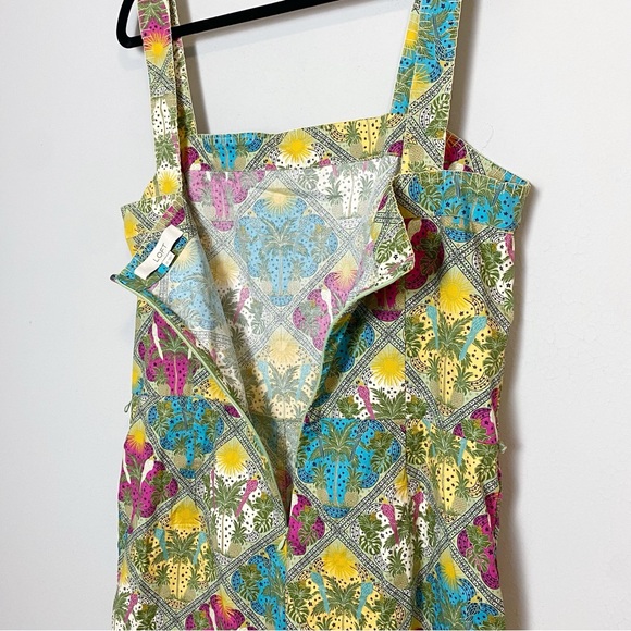 Loft Palm Tree Print Romper - Picture 8 of 10